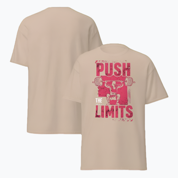 Lift Strong, Look Good: "Push The Limits" Tee
