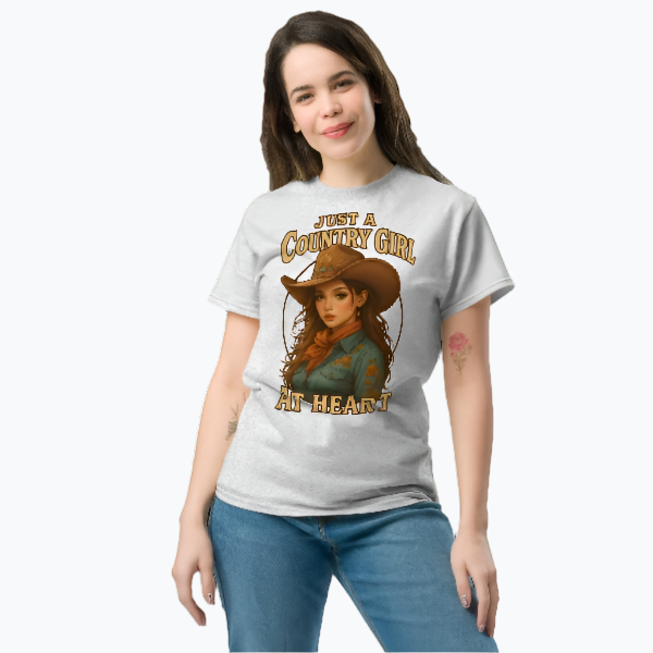 Country Girl At Heart - Classic Tee