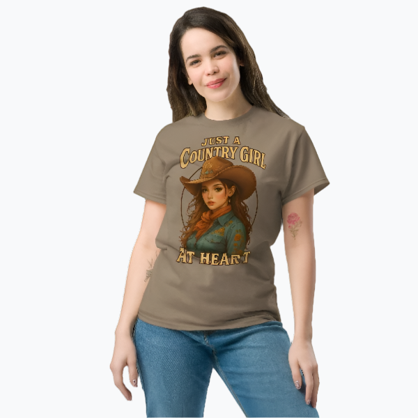 Country Girl At Heart - Classic Tee