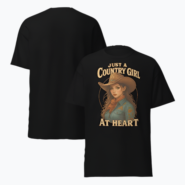 Country Girl At Heart - Classic Tee