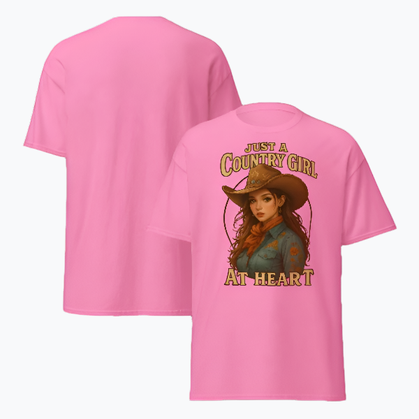Country Girl At Heart - Classic Tee