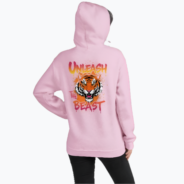 Urban Tiger "Unleash the Beast" Streetwear Hoodie