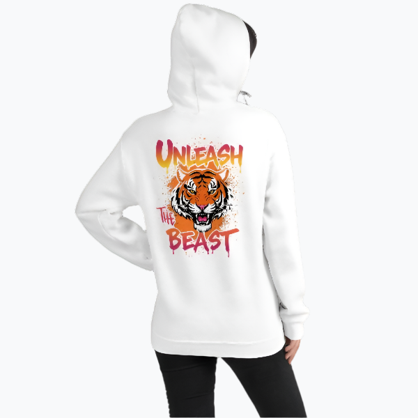 Urban Tiger "Unleash the Beast" Streetwear Hoodie