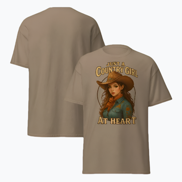 Country Girl At Heart - Classic Tee
