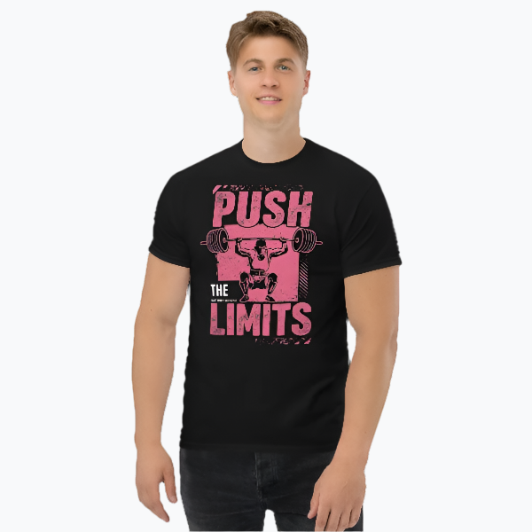 Lift Strong, Look Good: "Push The Limits" Tee