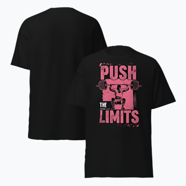 Lift Strong, Look Good: "Push The Limits" Tee