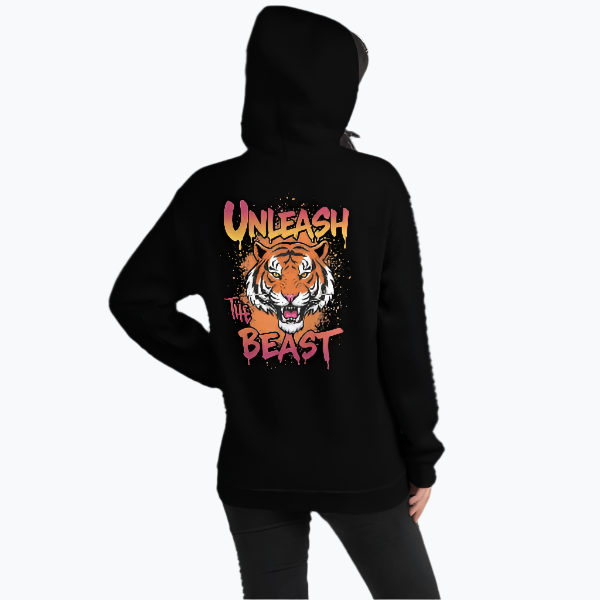 Urban Tiger "Unleash the Beast" Streetwear Hoodie