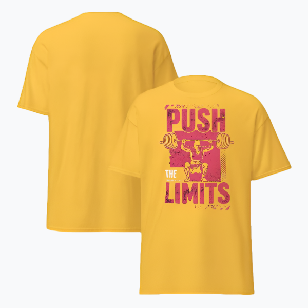 Lift Strong, Look Good: "Push The Limits" Tee