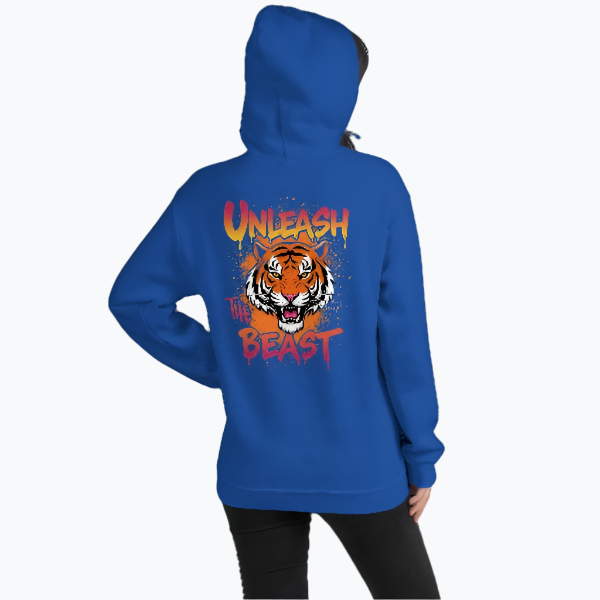 Urban Tiger "Unleash the Beast" Streetwear Hoodie