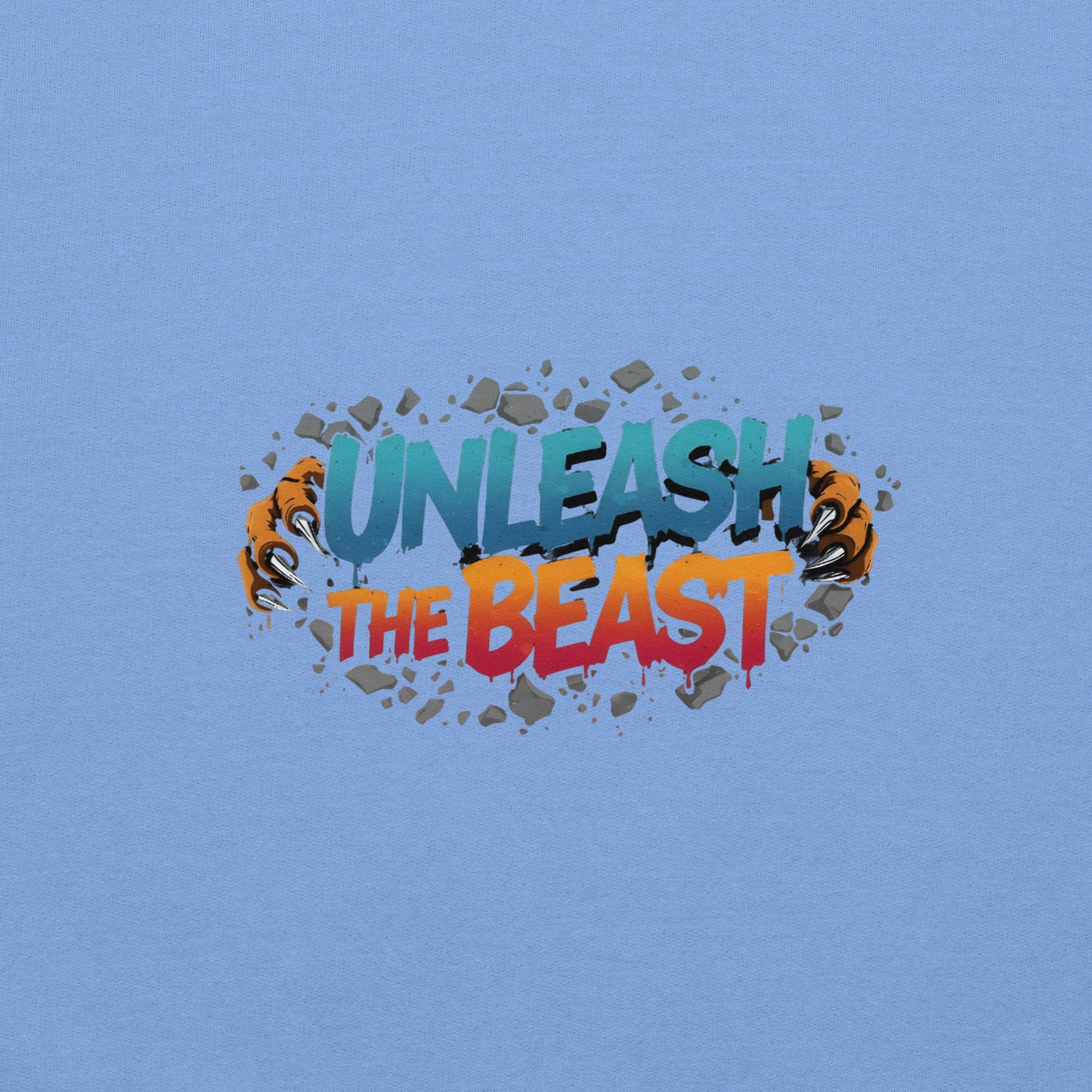 Shatter Effect "Unleash the Beast" Graphic Hoodie
