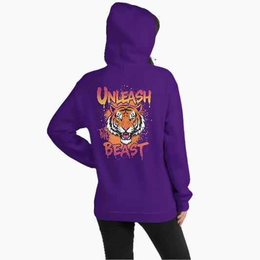 Urban Tiger "Unleash the Beast" Streetwear Hoodie