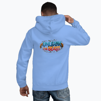 Shatter Effect "Unleash the Beast" Graphic Hoodie