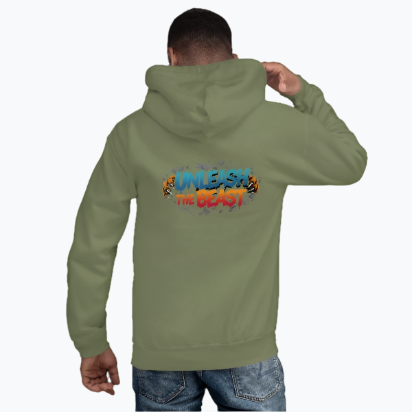 Shatter Effect "Unleash the Beast" Graphic Hoodie
