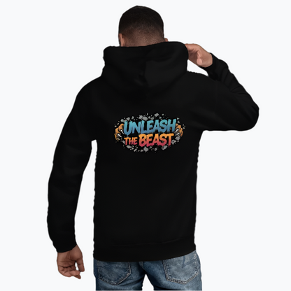 Shatter Effect "Unleash the Beast" Graphic Hoodie